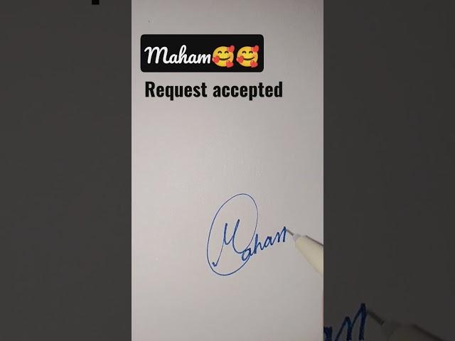 #Sign of Maham#Ytshorts#viral
