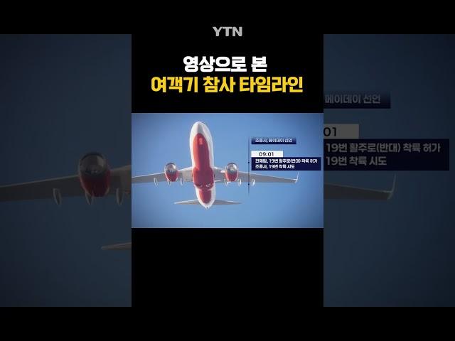 제주항공 여객기 참사 타임라인 #shorts / YTN