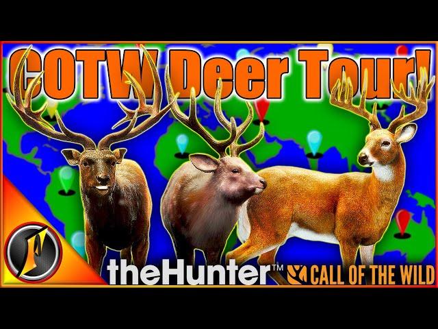 The Call of the Wild DEER TOUR 2024! | Hunting EVERY Deer Species Pt 1