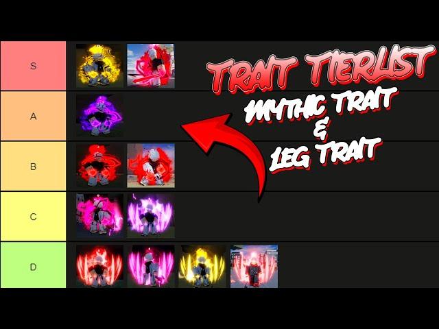 AUT | MYTHIC & LEG TRAITS TIER LIST in A Universal Time