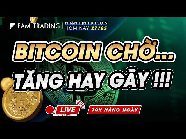 Phân tích Bitcoin hôm nay & Thị trường Crypto ngày 27/05/2025