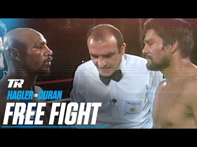 Marvin Hagler vs Roberto Duran | FREE FIGHT | 15 Rounds in a Legendary Clash 