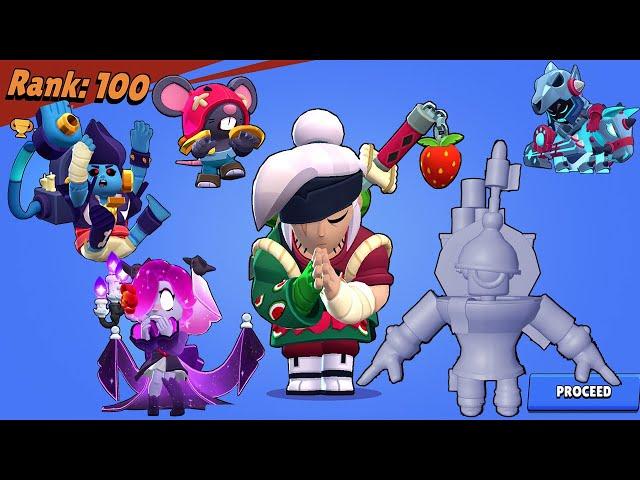 All 84 Brawlers + New Skins Losing Animations in Brawl Stars