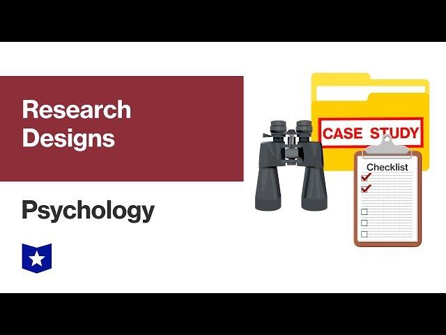 Research Designs | Psychology