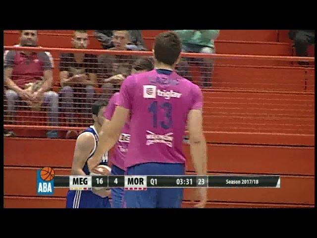 Vlatko Čančar with a high-flying dunk! (Mega Bemax - Mornar, 7.10.2017)