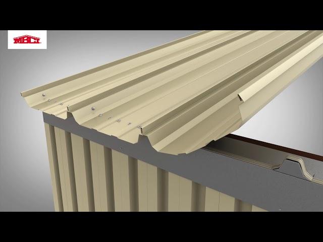 MBCI's Ultra-Dek® at Eave Installation