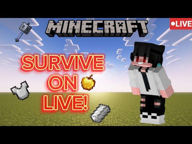  SURVIVE ON LIVE!|| Day-4 || #poppygamingyt