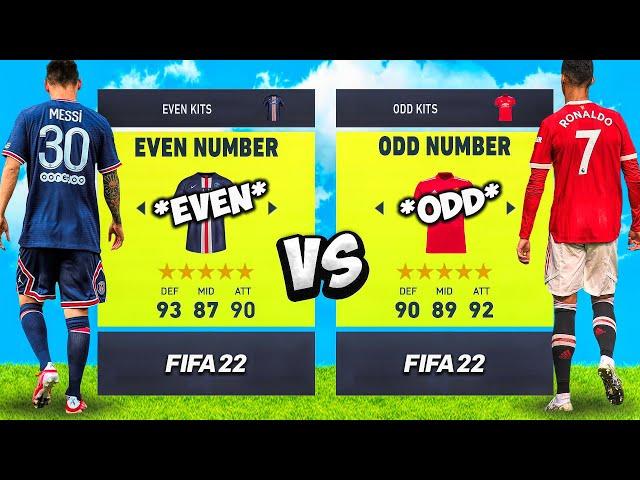 EVEN Number Kits vs. ODD Number Kits!