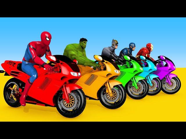 TRANSPORTING PIXAR CARS & FRUITS WITH COLORED & JOHN DEERE VS CLAAS VS TRACTORS - BeamNG.drive #983