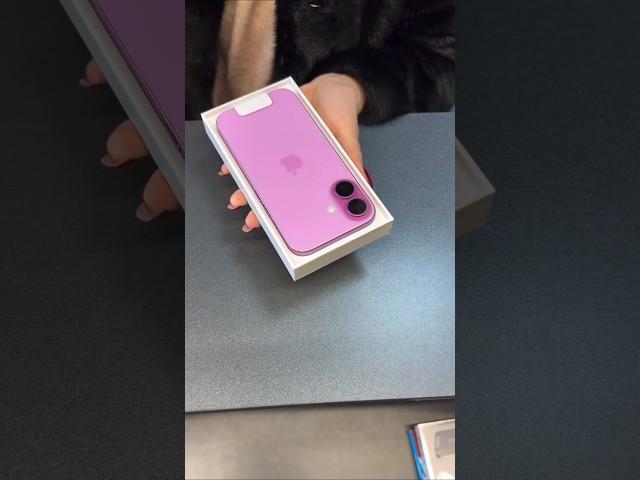 Unboxing iphone 16 Pink @Aasif_333