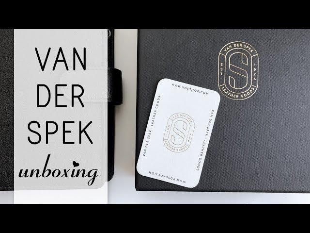 Van Der Spek Touch Me - Unboxing (New Planner)