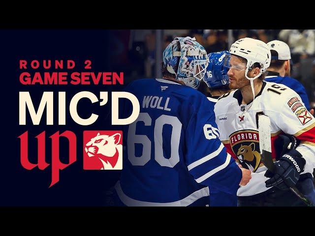 "Boys, isn't this the f*ckin' best?!" | Panthers at Maple Leafs Game 7 Mic'd Up