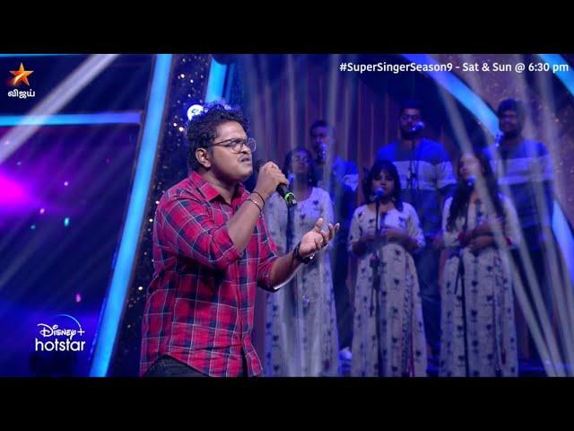 Ennai Vittu Uyir Ponaalum Song by #AnanthaGopan   | Super Singer 9