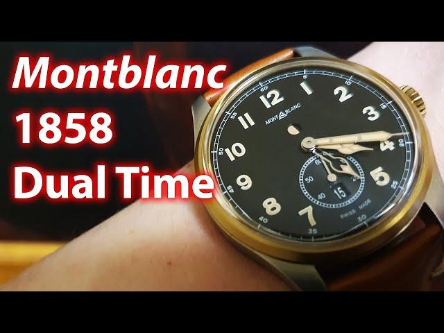 Montblanc 1858 Dual Time Review & Unboxing