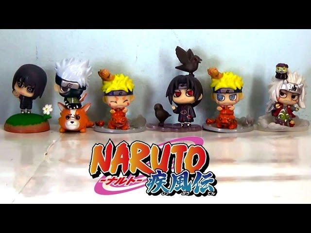 Naruto Petit Chara Land Figures V02 6pcs Review Unwrap MyMail
