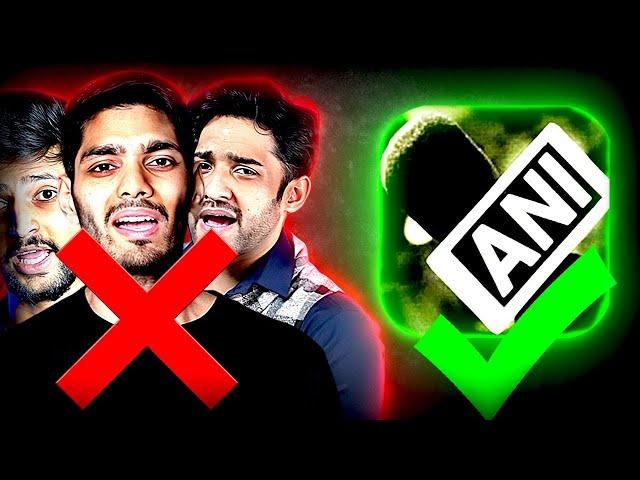 Mohak Mangal & Other Youtubers Vs ANI Exposed | ANI & YOUTUBE REPLY
