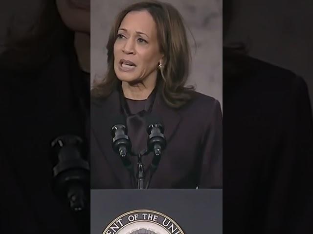 Kamala Harris conceded election but says fight is not over