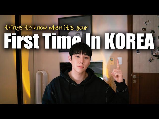 Tips for first time visit to KOREA 