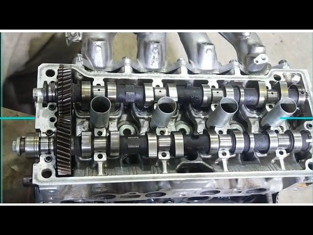 How To Completely Rebuild Toyota Corolla Petrol 16 Valve Engine 1500cc #mirzamec