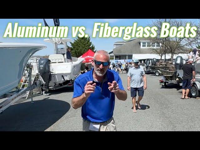 Boat Buying Tips - Aluminum vs. Fiberglass Fishing Boats