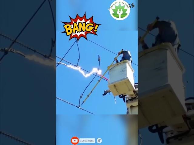 Dangerous Recharge #high_voltage testing #practical  #youtubeshorts #itijobs #viral #electrician