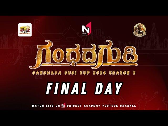 GANDHADA GUDI CUP 2024 || SEASON 2 || FINAL DAY ||  LIVE FROM MAHALAKSHMI LAYOUT