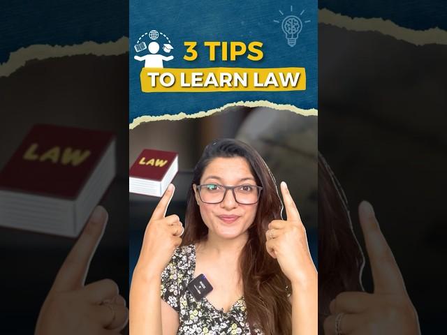 Learn Law Like A Pro | Tips For Law | CA Foundation Classes | ICAI