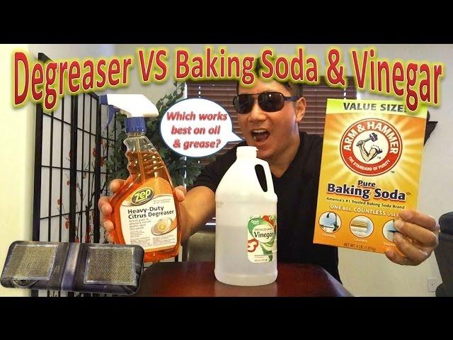 Degreaser VS Baking Soda & Vinegar For Cleaning Range Hood Filters