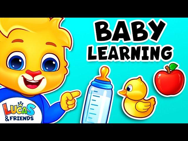 Learn to Talk for Babies, Baby Sign Language and Speech, Baby Songs & First Words by Lucas & Friends