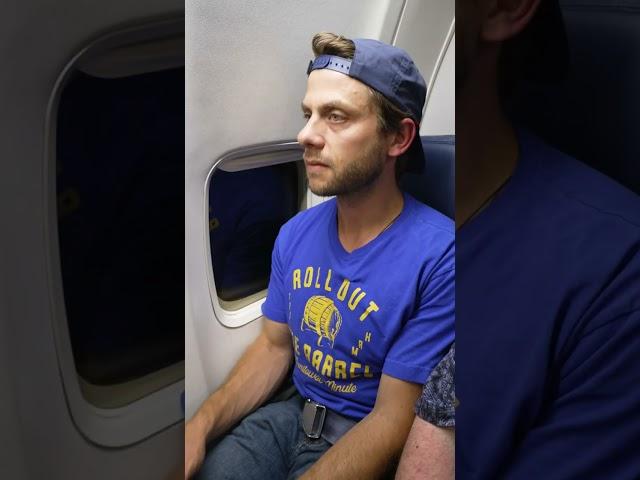 Worst Guy On A Plane #shorts