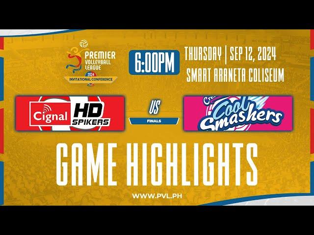 CHD vs. CCS - Highlights | Final | 2024 PVL Invitational Conference