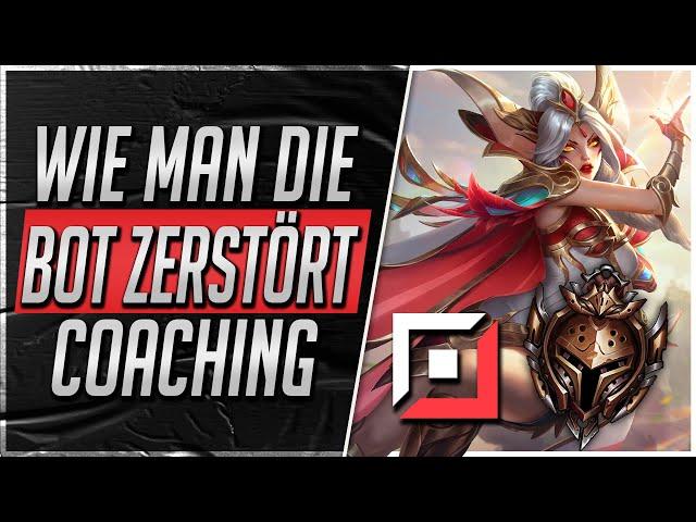 ZERSTÖRE auf Botlane mit Easy Techniken! Bronze ADC Coaching [League of Legends Deutsch / German]