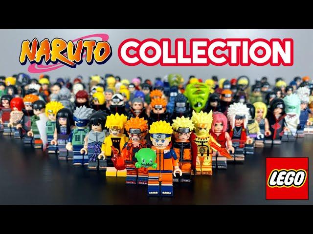 OVER 130+ MINIFIGS!! | NARUTO  Lego Collection Showcase | Mini Figures