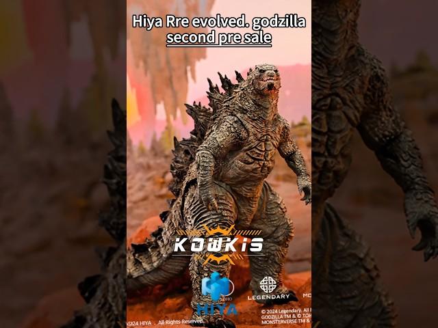 RARE - second pre-sale of hiya rre evolved. godzilla #hiyatoys #godzilla #godzillafigure