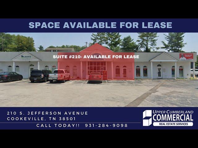 210 S. Jefferson Ave, Cookeville | commercial property advisors | commercial property Tennessee |