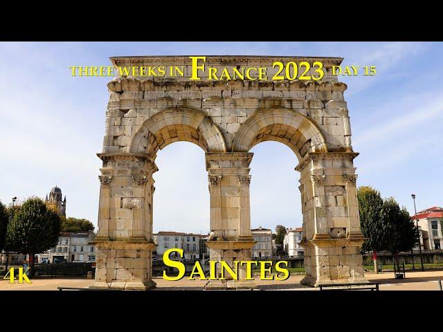 Visiting Saintes - Once the Roman capital of Aquitaine - proceeding to the Île de Ré - France 