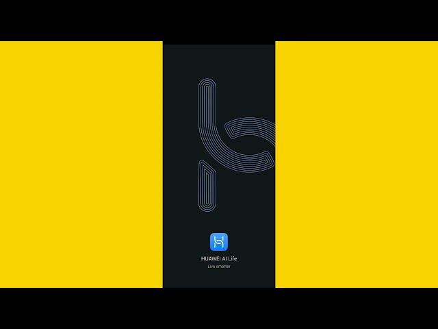 Huawei Ai Life app - Connect Smartphone
