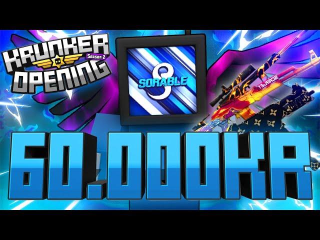 the last opening of Krunker Season 2.. (60,000+ KR)