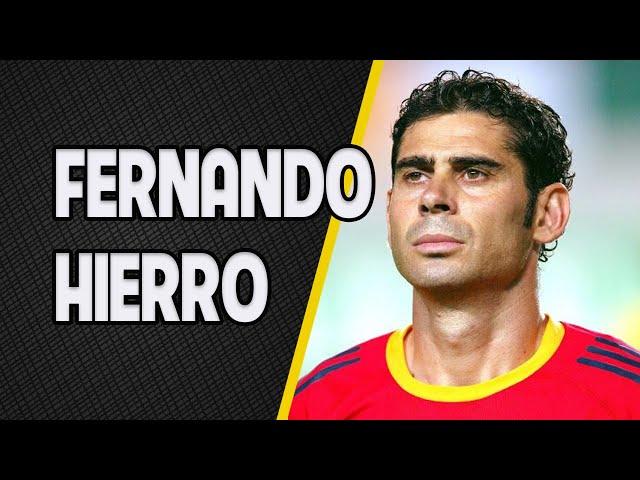 Brief summary of  Fernando Hierro's football career. | Football Data.