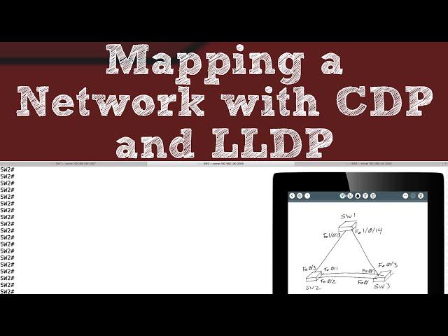 CCNA R&S version 3 Topic: Mapping a Network with CDP or LLDP