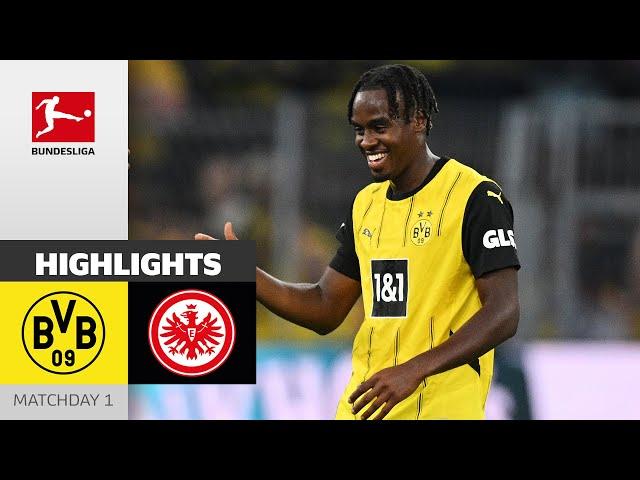 Matchwinner Gittens Decides Match! | Borussia Dortmund - Eintracht Frankfurt 2-0 | Highlights | MD 1