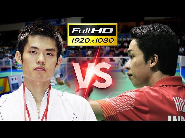 [High Quality] - MS - Lin Dan vs Taufik Hidayat | 2007 French Open