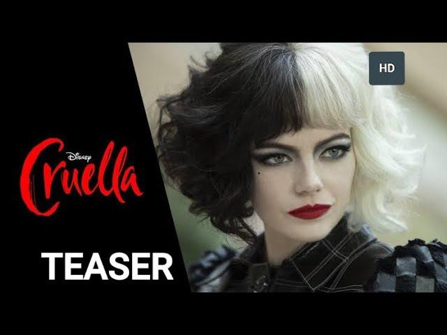 [ OFICIAL ] Cruella Trailer Teaser Legendado   CineTrailer