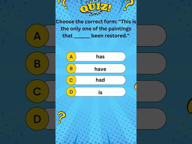 From Grammer Grump to Guru: Ace This Quiz & Rule the World of Words! ..#shorts #grammar #quiz