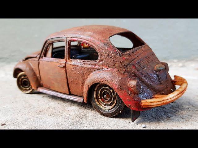 1970 Volkswagen Classic Beetle Restoration - Vintage Model Car Restoration