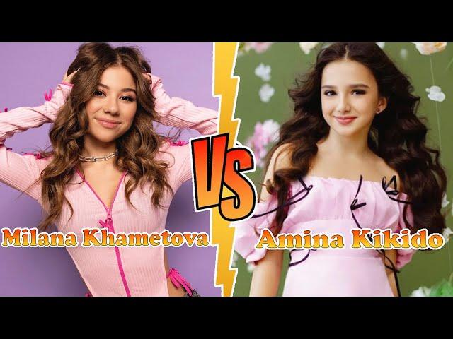 Amina Kikido (Kikido Official) VS Milana Khametova Transformation  New Stars From Baby To 2024