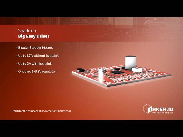 Sparkfun Big Easy Driver Stepper Driver | Maker Minute