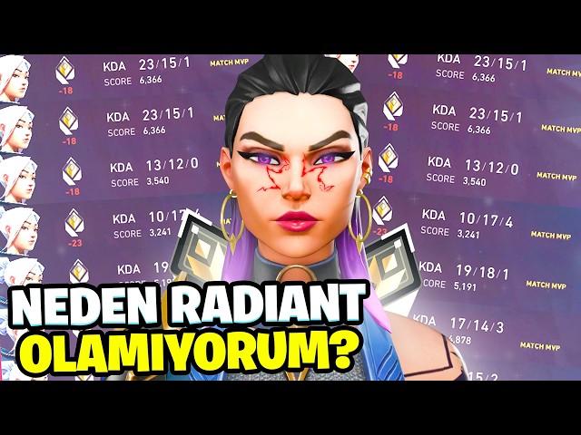 tekrar RADIANT olamıyorum, işte nedeni.. | Valorant