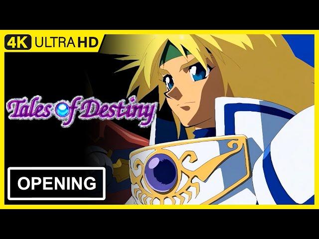 Tales of Destiny Opening | CC | 4K 60FPS Remastered