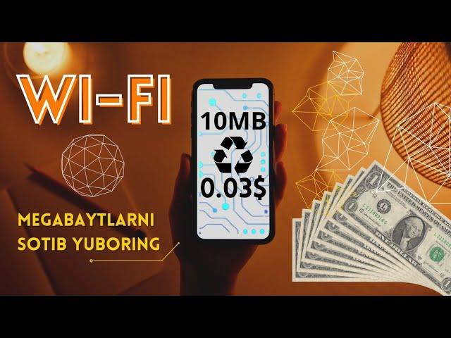 Telefon yoki wi-fi megabaytlarini ortiqchasini sotib yuboramiz